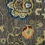 Nuit Arabe Wool Geometric Area Rug in Brown-796587054