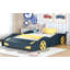 Lit plateforme Race Car avec rails de rangement et de sécurité-123857045-123857047