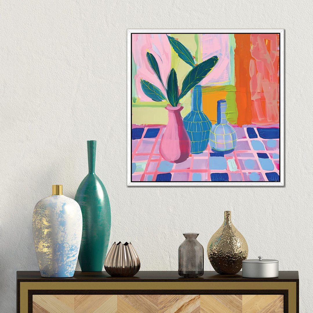 Matisse Reverie Abstraktes Stilleben von Sasha Robinson - Galerie-verpackte Leinwand Giclée