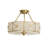 Galym Acrylic Semi Flush Mount