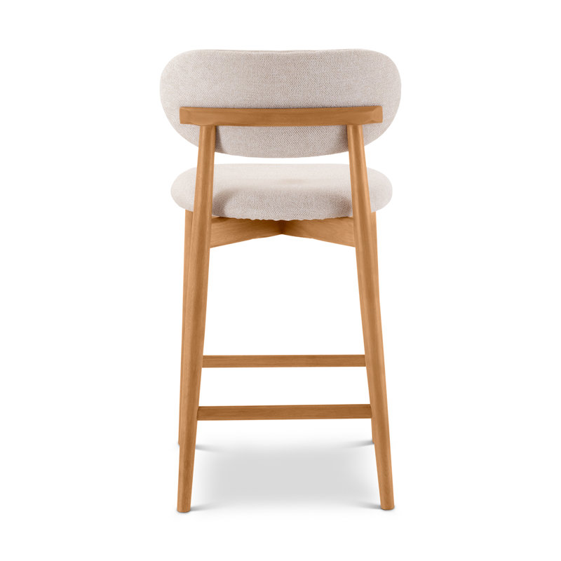 Lucia Bar/Counter Stool - Harvest Jute Seat - Ebano Frame, Natural, Counter Stool (26" Seat Height)