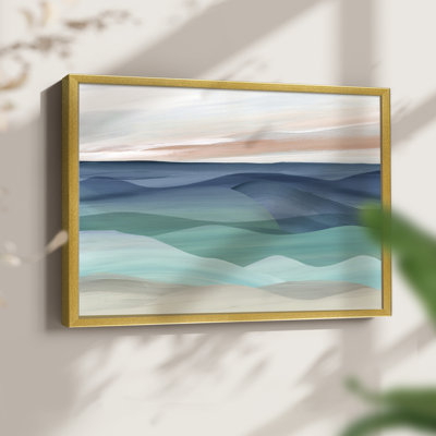 Shifting Seas - Imprimé encadré - Restickable