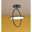 Deyaa Glass LED Semi Flush Mount