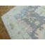 Tapis oriental noué à la main en gris / bleu ciel / or / vert sauge-69534478