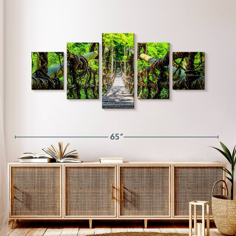 Tree Vine Bridge, 24" H x 55" W
