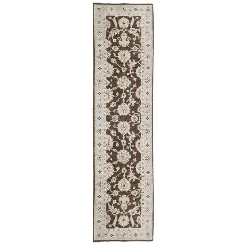 One-of-a-Kind Runner 2'5" X 9'7" Hand Knotted Area Rug