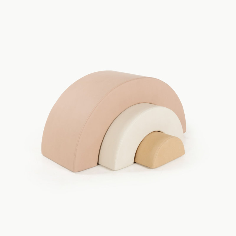 Gathre Arc Playset, Ivory/Untanned/Tulle