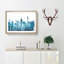 'Manhattan New York Skyline' - Picture Frame Graphic Art Print-56859584-56859587