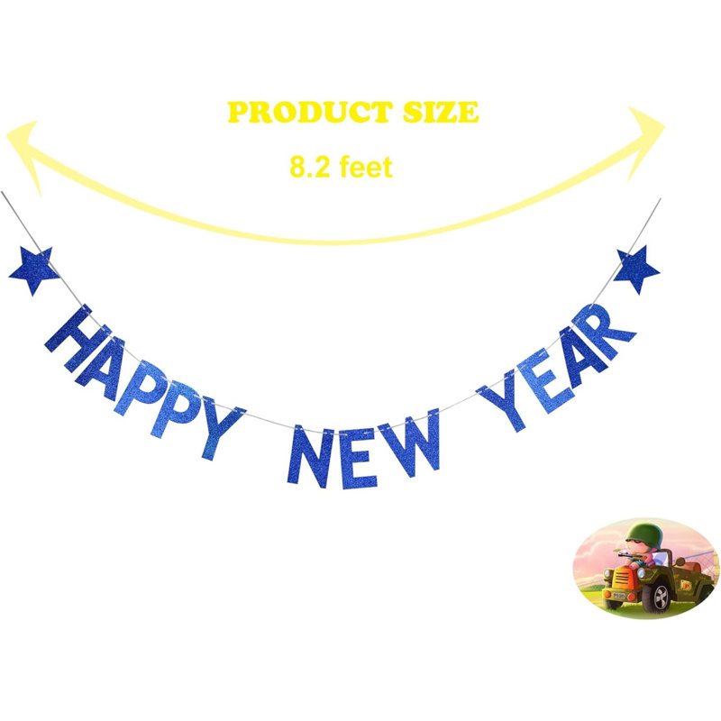 Bannière de bonne année 2025 - Merry Christmas Banner
