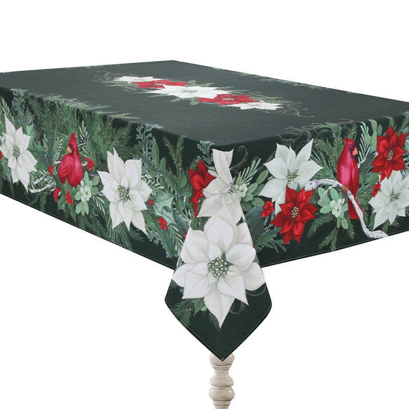 Christmas Elegance Tablecloth, 120" L x 70" W