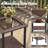 5 Piece Outdoor Wicker Chair Set With Ottomans And Side Table-1516539535