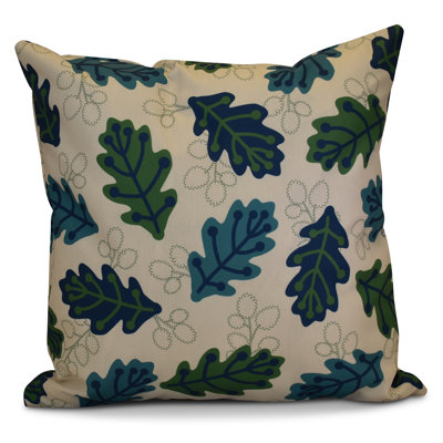 Flipping for Fall Retro Leaves Square Pillow Cover & Insert
