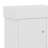 Modern Floating Bathroom Vanity With Ceramic Basin -Right Side Storage