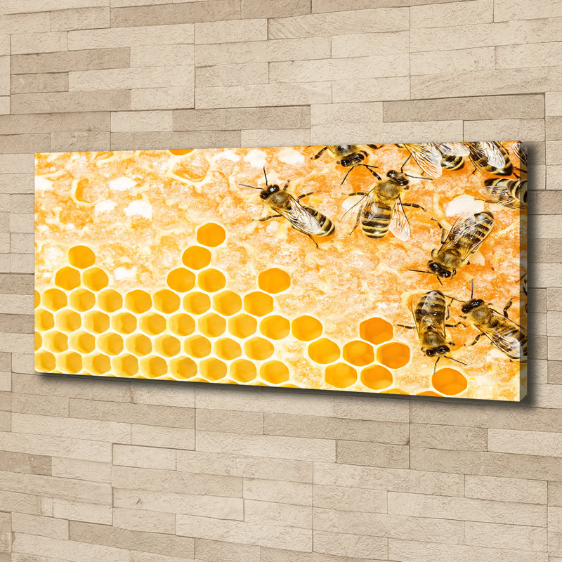 Working Bees - Wrapped Canvas Print