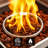 48" Outdoor Propane Fire Pit Table with Tank Cover Table,2-Piece 50,000BTU Outdoor Modern Metal Rectangular Firepit Table for Patio and Deck