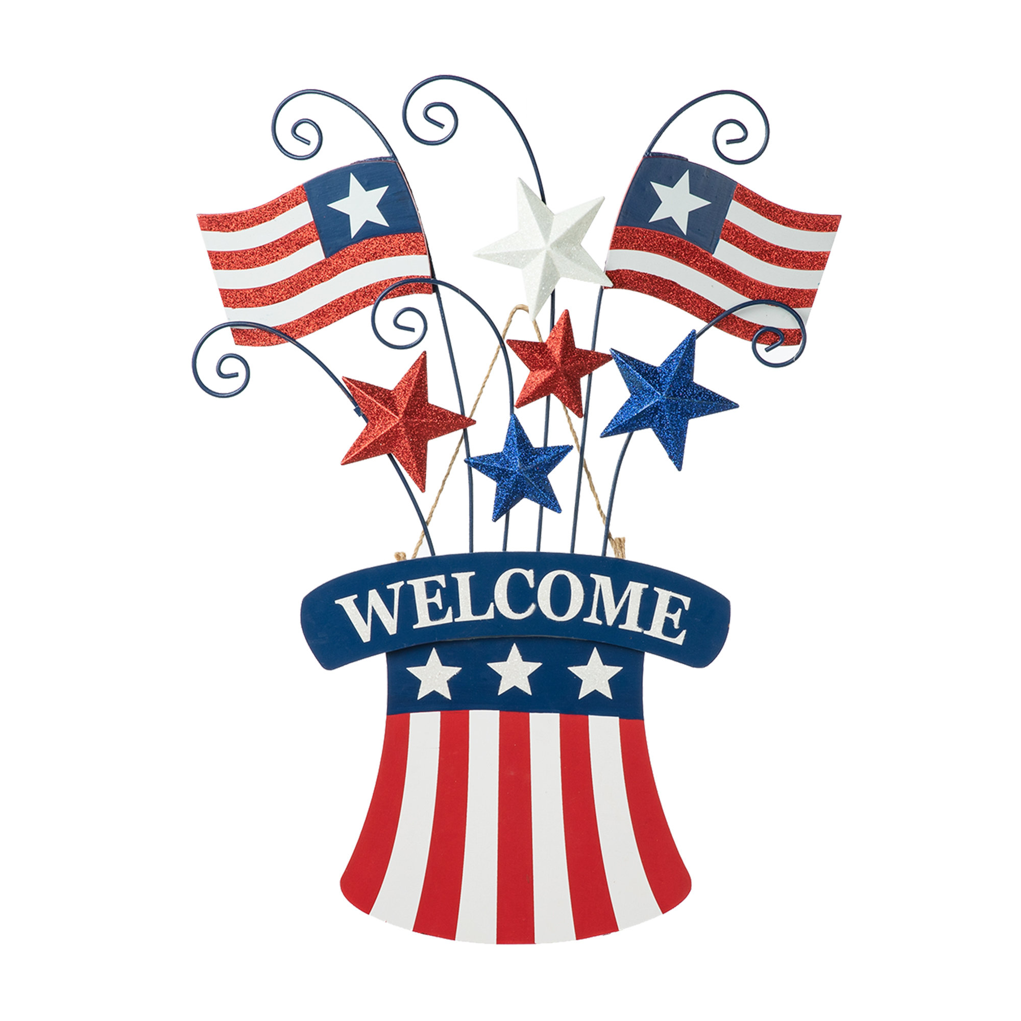 Osbourne American Patriotic Garden Stake