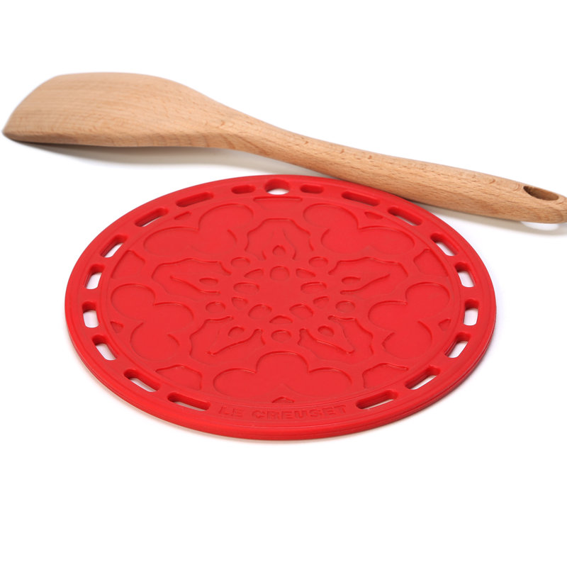 8" French Trivet, Cerise