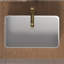 Lavabo de salle de bain vasque rectangulaire 23 "