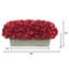 Arrangement d'hortensias bourgogne en tissu synthétique en pot-1229956896-1298692315