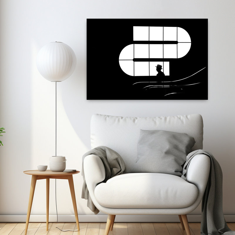 Art contemporain contemporain urbain abstrait, H 24 po x l 36 po