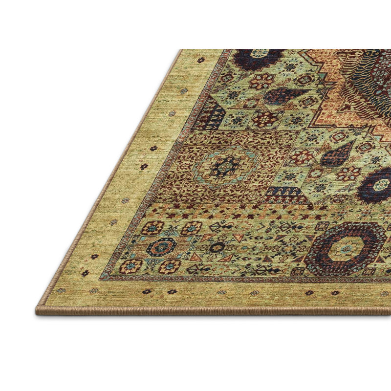 Abstract Indoor Rug, Rectangle 5' x 7'
