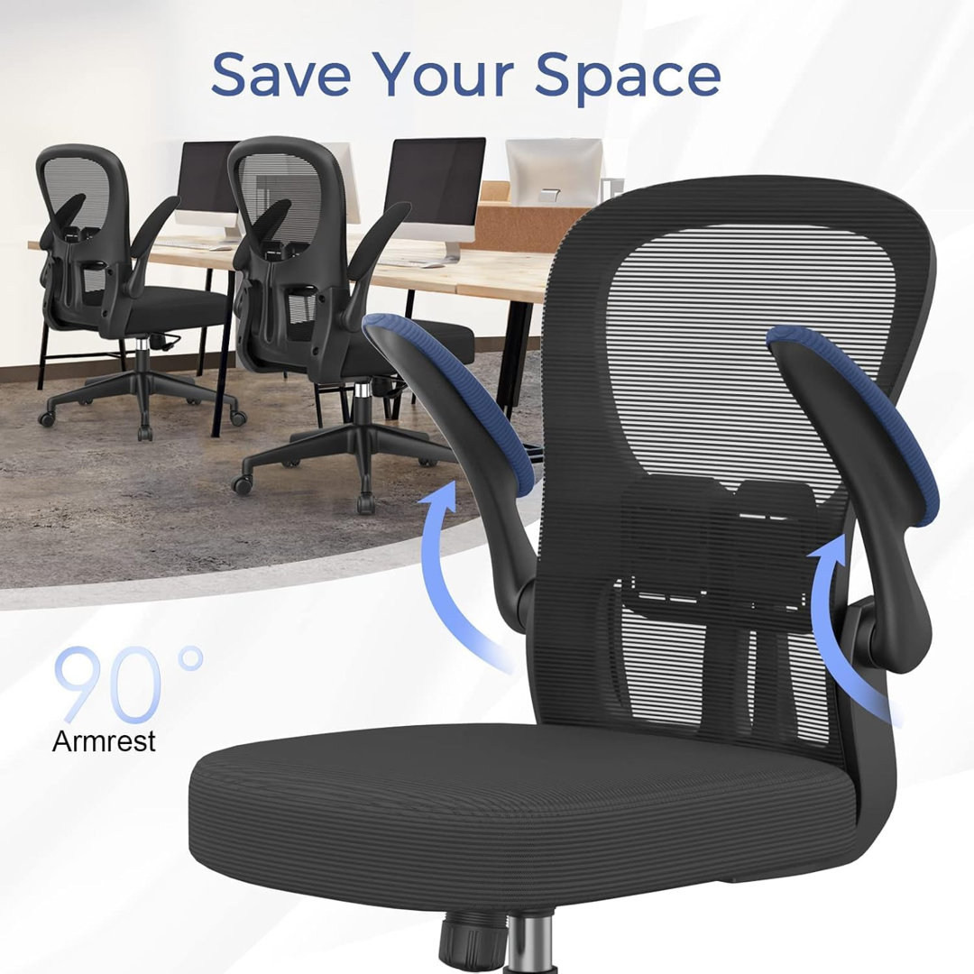 Ergonomic office chairs and computer chairs with adjustable lumbar support, 360° rotatable bases, thickened seat cushions and adjustable armrests, sui