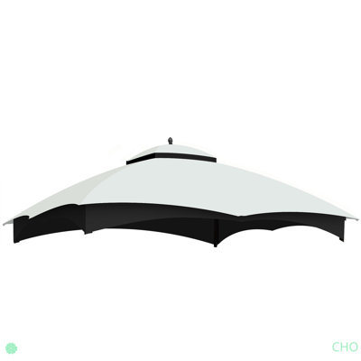 Replacement Canopy Top For Allen Roth Heavy Duty Gazebo Roof Gazebo Top With Air Vent 10X12 Gazebo Coverreplacement Top Only