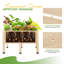 Wooden Raised Garden Bed with Legs,  Deep Elevated Planter Box for Deep-Rooted Plants, for Balcony, Patio & Backyard, Easy Assembly-822992604