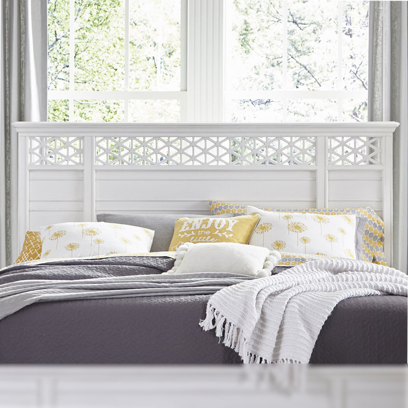 Panel Headboard, King, White