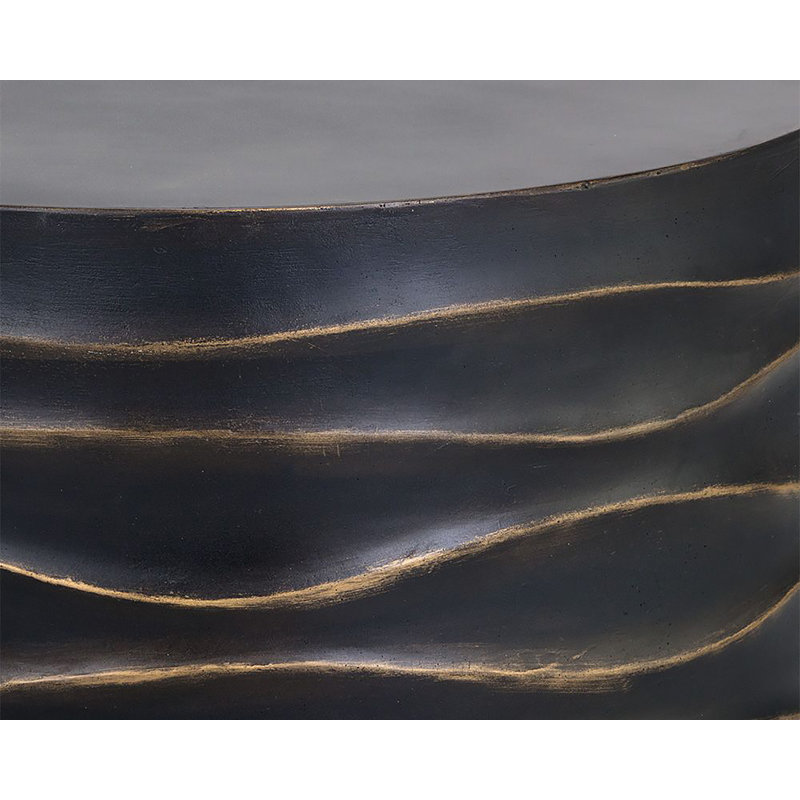 Corey Coffee Table, Black, 16" H x 23.5" L x 23.5" W