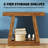 Rustic Sofa Table,Dual-Tier Entryway Table,Console Table,Side Table(Only Includes Side Table)-386264949