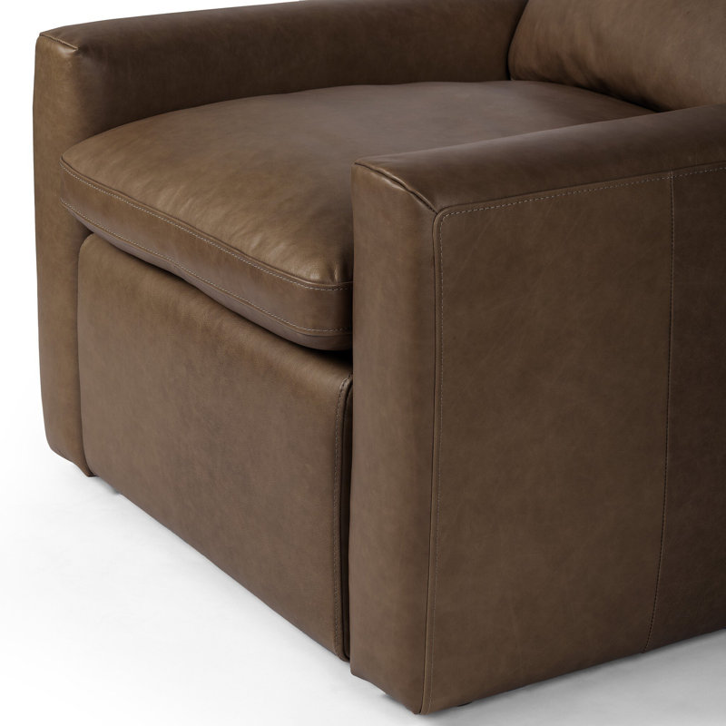 Tillery Recliner, Top Grain Leather,  Brown