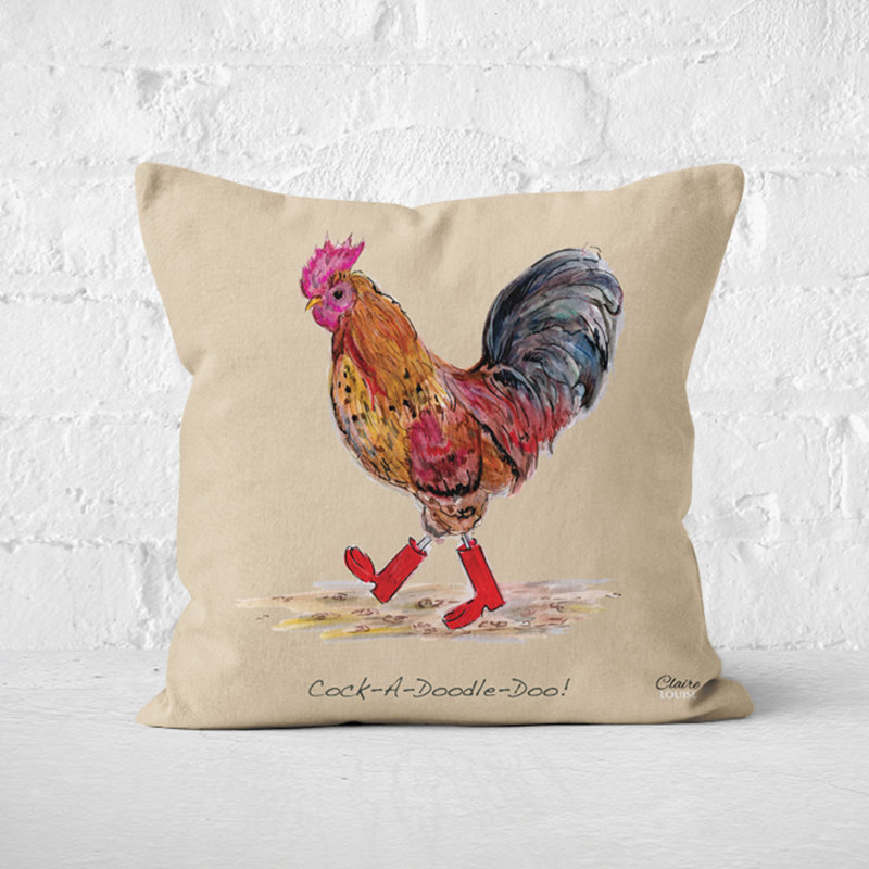 Kelloch Floral Square Cushion
