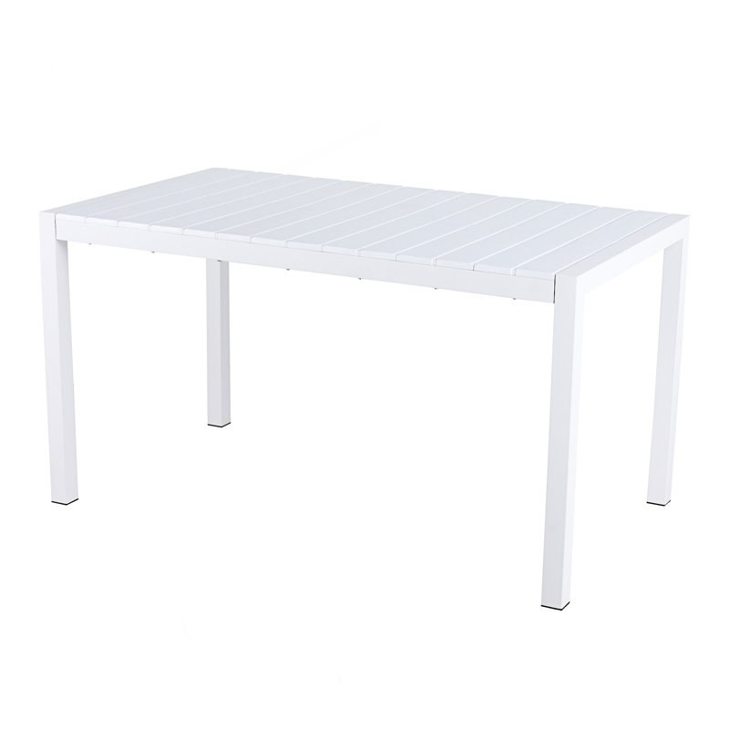 Table longue moderne, table de salle à manger intérieure / extérieure, table de patio