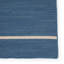 Tapis bleu / crème en laine tissé à plat à la main Creekmont-20386474