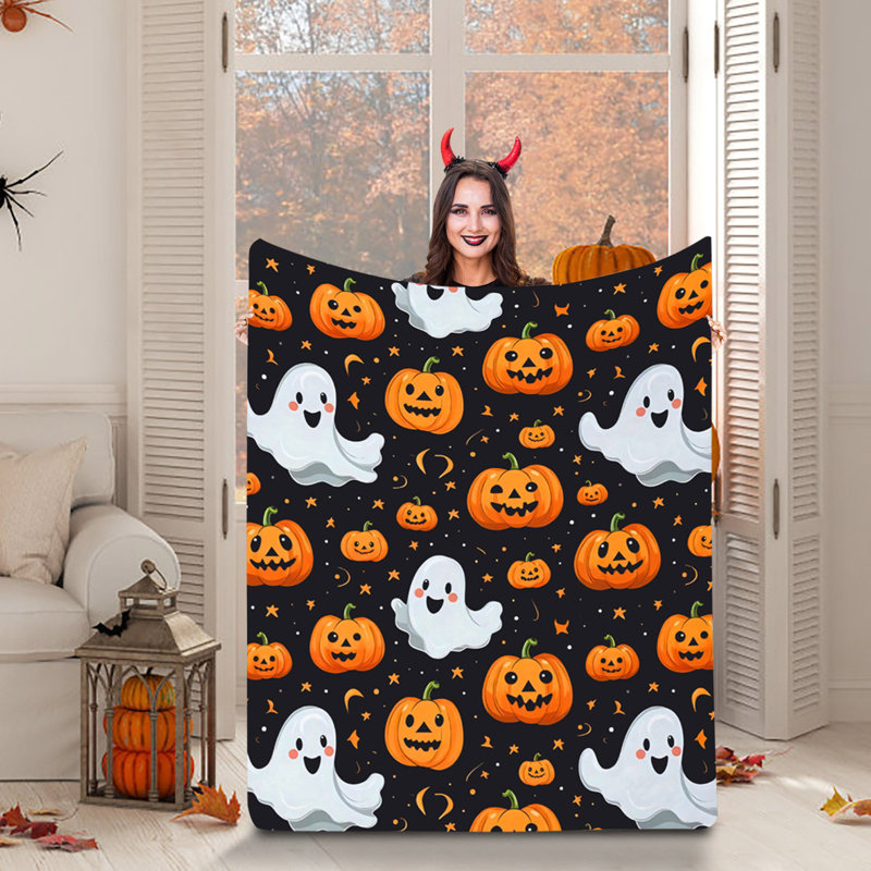 Couverture en flanelle Halloween