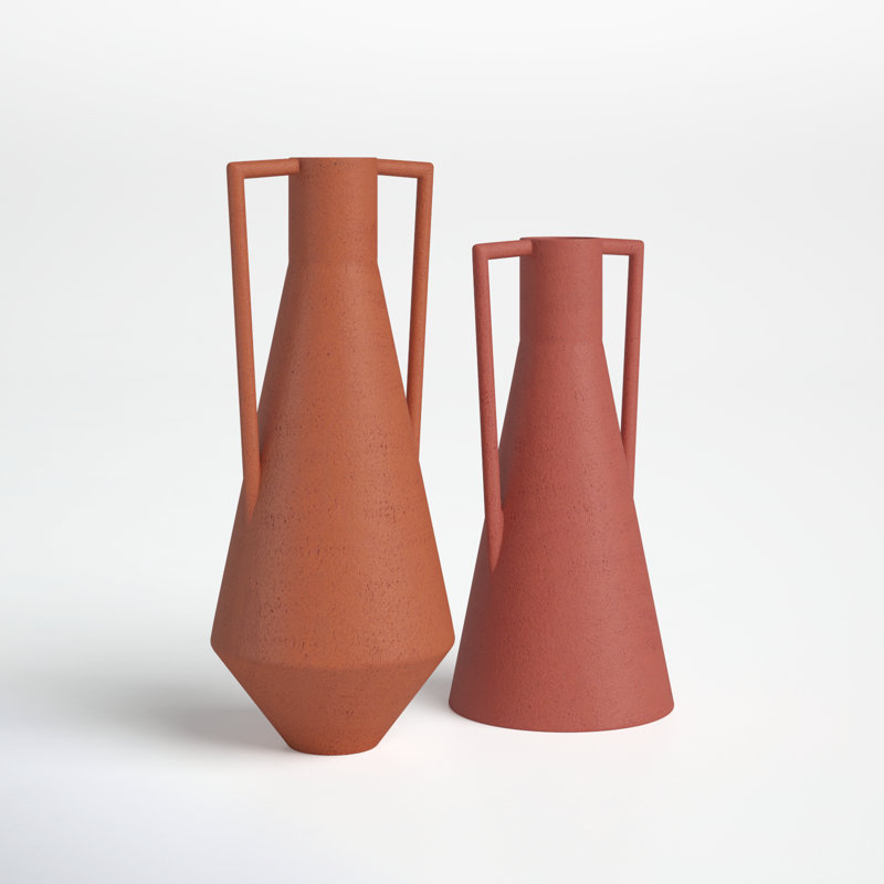 Hays 12.15'' Iron Table Vase