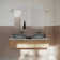 Trinity 22 in. x 40 in. Square Radius Mirror