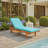 Jivera 78.70" Long Reclining Eucalyptus Single Chaise with Cushions-2095957461-2103707557