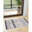 Tapis gris / ivoire Southwestern / Lodge Rhiannon-71262769