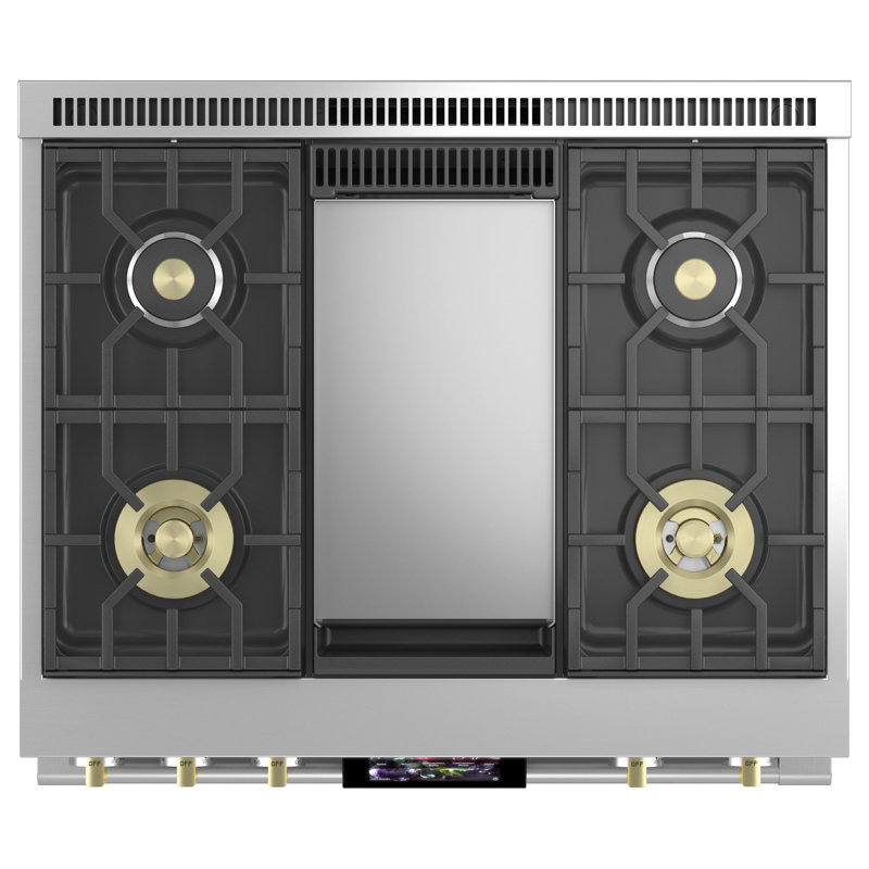 Monogram 36" Dual-Fuel Professional Range with Griddle