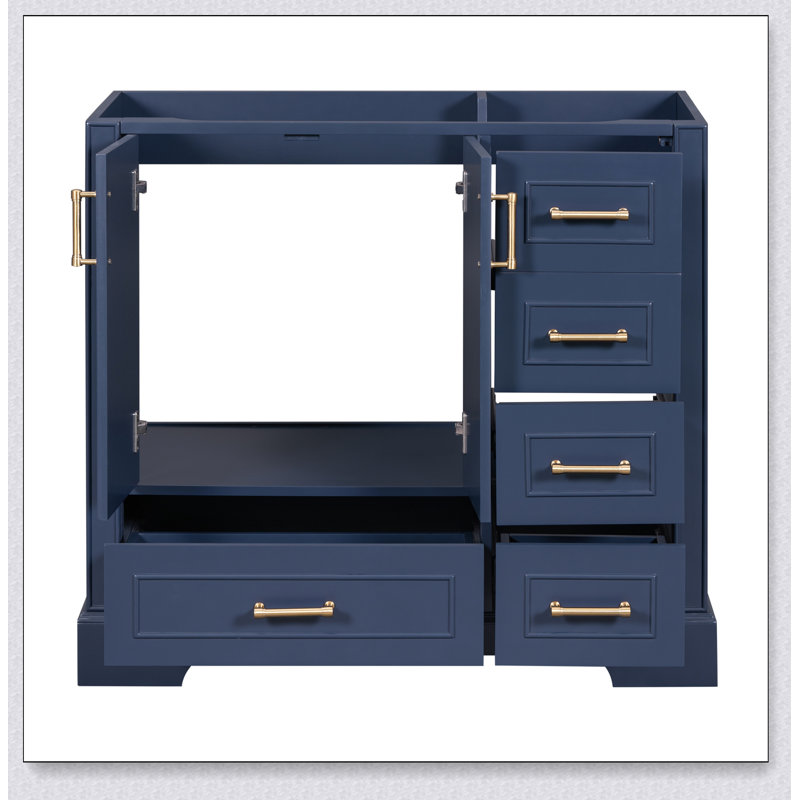 Meuble-lavabo traditionnel 36 po (lavabo non inclus)