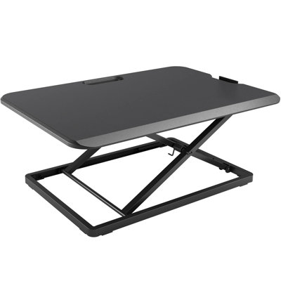 Adjustable Height Foldable Iron Standing Desk Converter