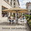Parasol de table semi-automatique pour l'extérieur-123063215
