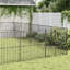 Hedd 100cm H Galvanised Steel Exercise Pen-2072909795