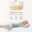 Ventilateurs de plafond 20 po avec lumières Fandelier, ventilateur de lustre Boho avec télécommande, 6 vitesses pour chambre à coucher, salon, chambre de bébé