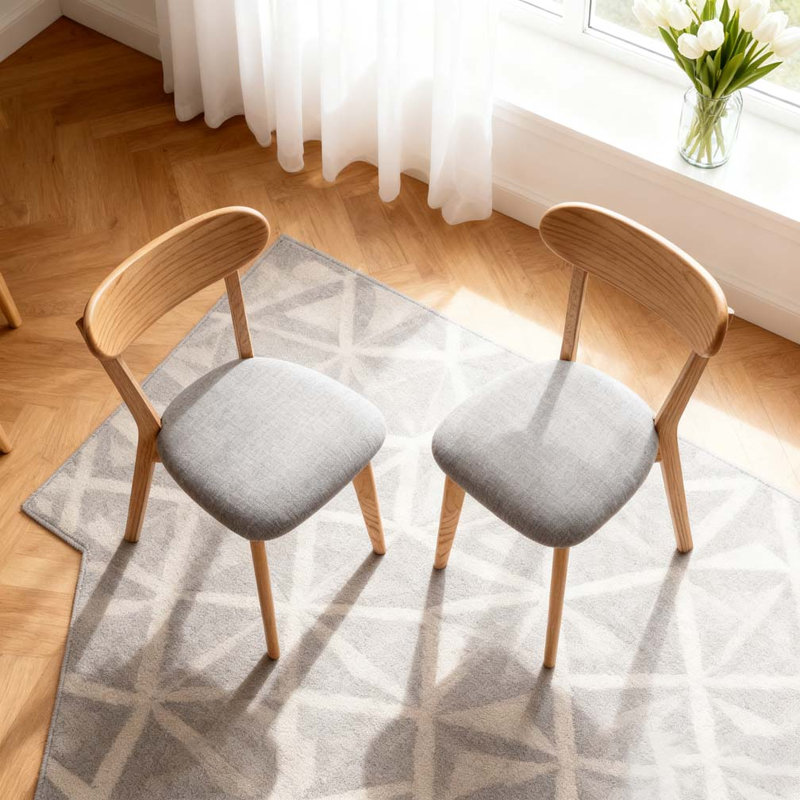 Chaise de salle à manger, Gris