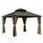 Outdoor Hardtop Gazebo Patio Galvanized Steel Double Roof Aluminum Frame Gazebo-108467814