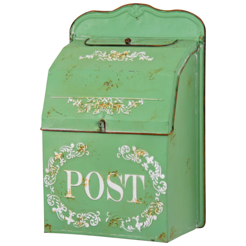 Weldon Steel Wall Mounted Post Box