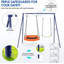 Portique 2 en 1 multi-fonctions pour enfants